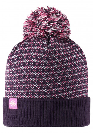 LASSIE Kepurė Rebeca Dark plum 728783-4951 728783-4951-46/48