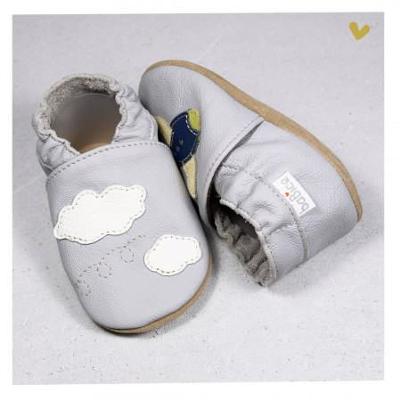 BABICE Šlepetės Light Grey BA-199 BA-199