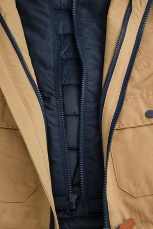 COCCODRILLO striukė OUTERWEAR BOY KIDS, kreminė, WC5152401OBK-002-122, 122 cm 