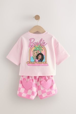 NEXT BARBIE marškinėliai trumpomis rankovėmis ir šortai, AD4084, 104-110 