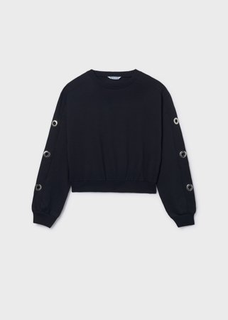 MAYORAL džemperis, black, 6.401-80, 140 cm 