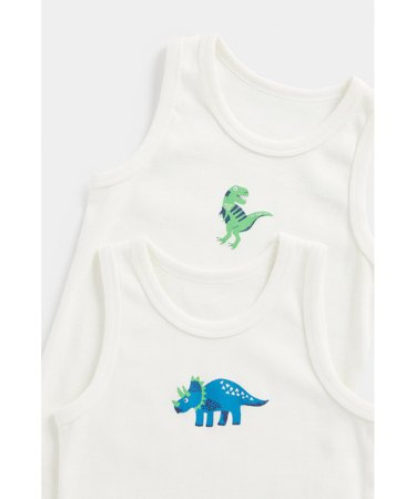 MOTHERCARE apatiniai marškinėliai be rankovių 2 vnt., FC955 650603