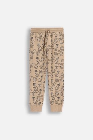 COCCODRILLO sportinės kelnės, smėlio spalvos, cm 