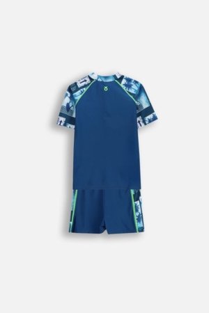 LEMON maudymosi kostiumėlis, tamsiai mėlynas, WL6376802SWB-022-140, 140 dydis 