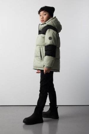 COCCODRILLO striukė OUTERWEAR BOY JUNIOR, žalia, cm 