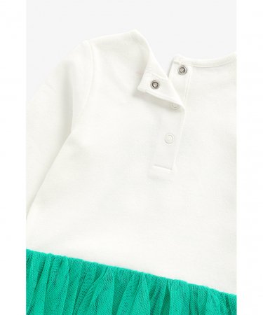 MOTHERCARE šliaužtinukas ilgomis rankovėmis ir galvos juosta, ZC362 556063