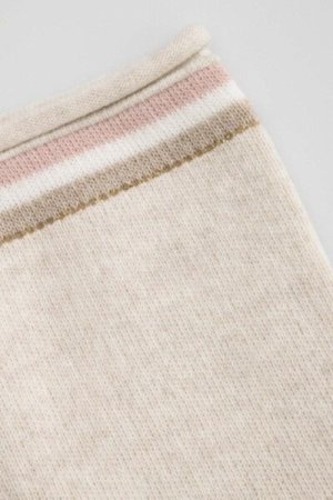 COCCODRILLO šalikas ACCESSORIES WINTER GIRL, smėlio spalvos, ZC4369218AWG-002-L, L cm 