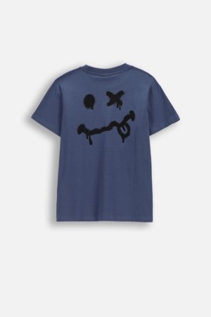 COCCODRILLO marškinėliai trumpomis rankovėmis, mėlyni, WC6143230VBA-014-152, 152 dydis 