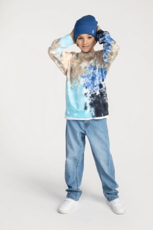 COCCODRILLO džinsai JEANS COLLECTION BOY, mėlyni, WC3123104JCB-014 WC3123104JCB-014-152
