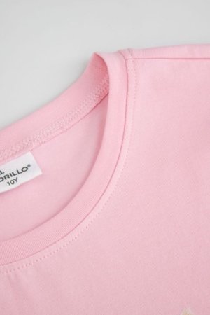 COCCODRILLO marškinėliai trumpomis rankovėmis, rožiniai, cm 