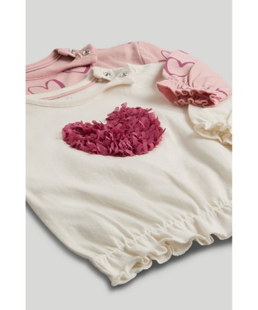 MOTHERCARE marškinėliai ilgomis rankovėmis 2 vnt., AW23101 62 cm 