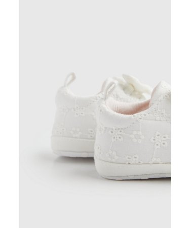 MOTHERCARE tekstiliniai batukai ir galvos juosta, HD68 