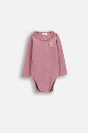 COCCODRILLO smėlinukas TEDDY BEAR GIRL NEWBORN, rožinis, cm 