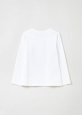 OVS GIRL3-10Y T-SHIRTS L/S 2M 9-10 WHITE 001828253 001828253