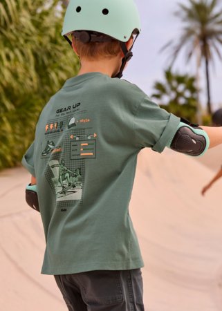 MAYORAL marškinėliai trumpomis rankovėmis, bayleaf, 6.036-28, 157  cm 