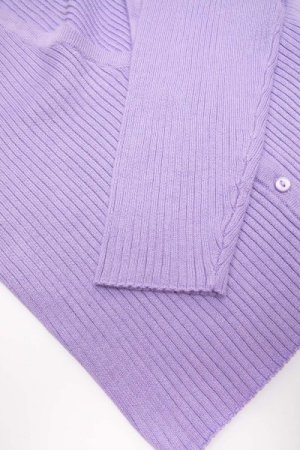 COCCODRILLO susegamas megztinis RETRO PICNIC KIDS, violetinis, WC3172201RPK-016 WC3172201RPK-016-110