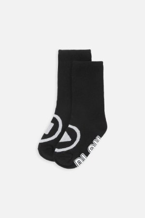 COCCODRILLO kojinės SOCKS BOY, juodos, ZC3382401SOB-021 ZC3382401SOB-021-030
