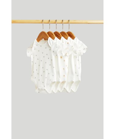 MOTHERCARE smėlinukas trumpomis rankovėmis 5 vnt., LK136 80 