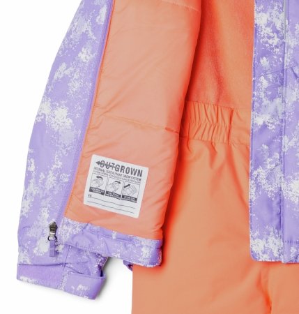 COLUMBIA žieminis lauko komplektas (kelnės ir striukė) BUGA™ II, violetinis, 134 dydis, 2088901-597 