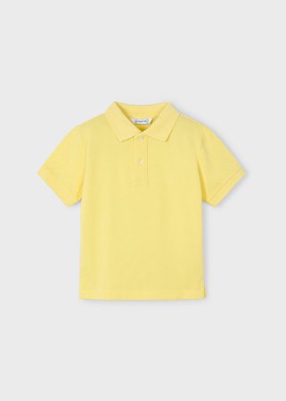 MAYORAL polo marškinėliai trumpomis rankovėmis, yellow, 150-10, 140 cm 