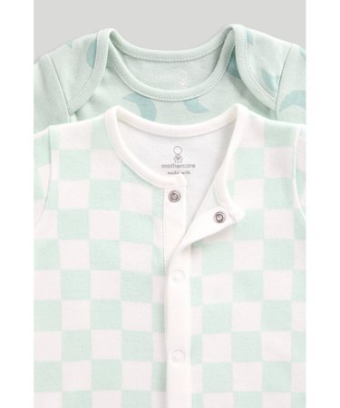 MOTHERCARE šliaužtinukas trumpomis rankovėmis 2 vnt., LK148 80 