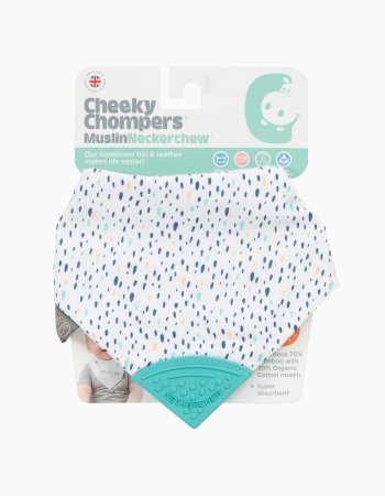 CHEEKY CHOMPERS kaklaskarė su kramtuku PEARDROP, white, 781 781