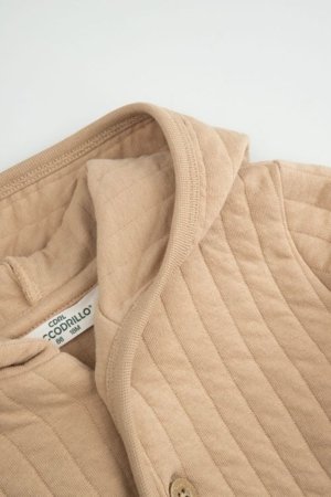 COCCODRILLO susegamas džemperis su gobtuvu, rudas, dydis 