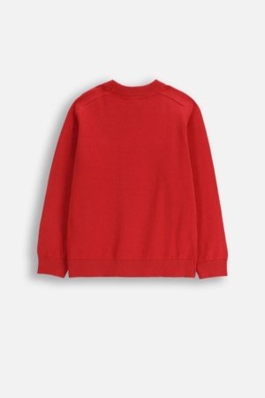 COCCODRILLO megztinis, raudonas, cm 