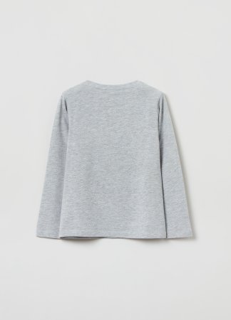 OVS GIRL3-10Y T-SHIRTS L/S 2M 9-10 GREY 001843746 001843746