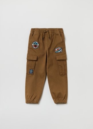 OVS 1 EN BOY 3-10Y TROUSER 2H 4-5 BROWN 001894985 