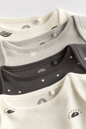 NEXT smėlinukas ilgomis rankovėmis, 4vnt., D70305 62-68 