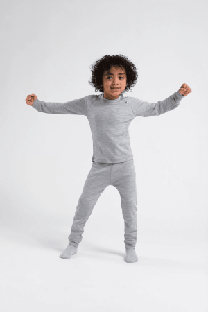 VIKING termo marškinėliai ilgomis rankovėmis PLAY, šviesiai pilki, 50-23505-389 