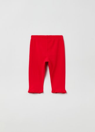 OVS GIRL 9-36M LEGGINGS 1L 9-12 RED 001781820 001781820