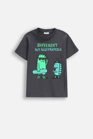 COCCODRILLO marškinėliai trumpomis rankovėmis, graphite, cm 