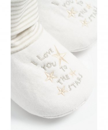 MOTHERCARE tekstiliniai batai, 3 vnt., BB558 579763