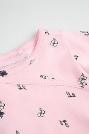 COCCODRILLO susegamas smėlinukas ilgomis rankovėmis, rožinis, dydis 