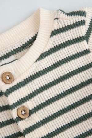 COCCODRILLO smėlinukas ilgomis rankovėmis, žalias, dydis 