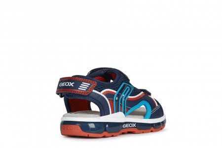 GEOX basutės navy/red, J020QB-014BU-C0735 J020QB-014BU-C0735-3