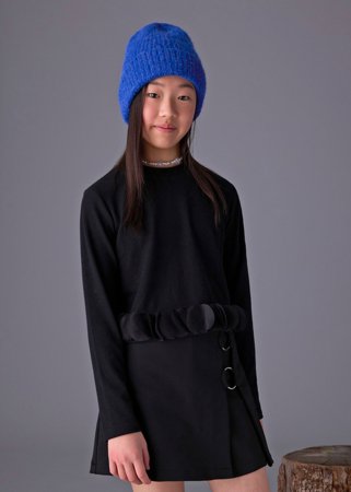 MAYORAL marškinėliai ilgomis rankovėmis, black, 7.030-32, 16 cm 