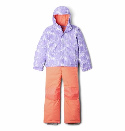COLUMBIA žieminis lauko komplektas (kelnės ir striukė) BUGA™ II, violetinis, 134 dydis, 2088901-597 
