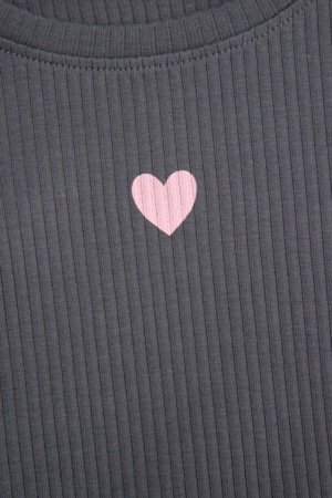 COCCODRILLO marškinėliai ilgomis rankovėmis, pilki, cm 