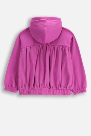 COCCODRILLO džemperis su gobtuvu REBEL GIRL KIDS, violetinis, WC5132401RGK-016-122, 122 cm 
