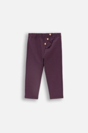 COCCODRILLO kelnės PASTELOVE GIRL NEWBORN, violetinės, ZC4120104PGN-016-086, 86 cm 