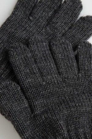 COCCODRILLO pirštinės ACCESSORIES WINTER BOY, pilkos, ZC5360303AWB-020-M, M cm 