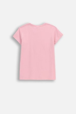 COCCODRILLO marškinėliai trumpomis rankovėmis, rožiniai, cm 