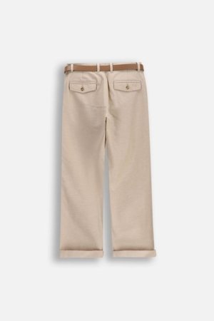 COCCODRILLO kelnės, smėlio spalvos, WC6119101EJB-002-134, 134 cm 