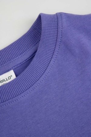 COCCODRILLO marškinėliai trumpomis rankovėmis, violetiniai, WC6143203VBA-016-164, 164 dydis 