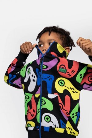 COCCODRILLO susegamas džemperis GAMER BOY KIDS, multicoloured, WC4132201GBK-022-0 