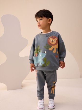 NEXT džemperis ir kelnės, F89396, 92-98 cm 