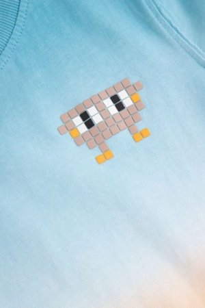 COCCODRILLO marškinėliai trumpomis rankovėmis, mėlyni, WC6143205MBK-022-092, 92 cm 